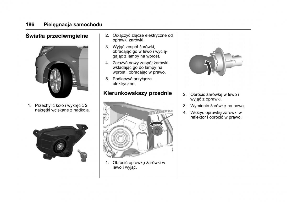 Opel Karl instrukcja obslugi / page 187