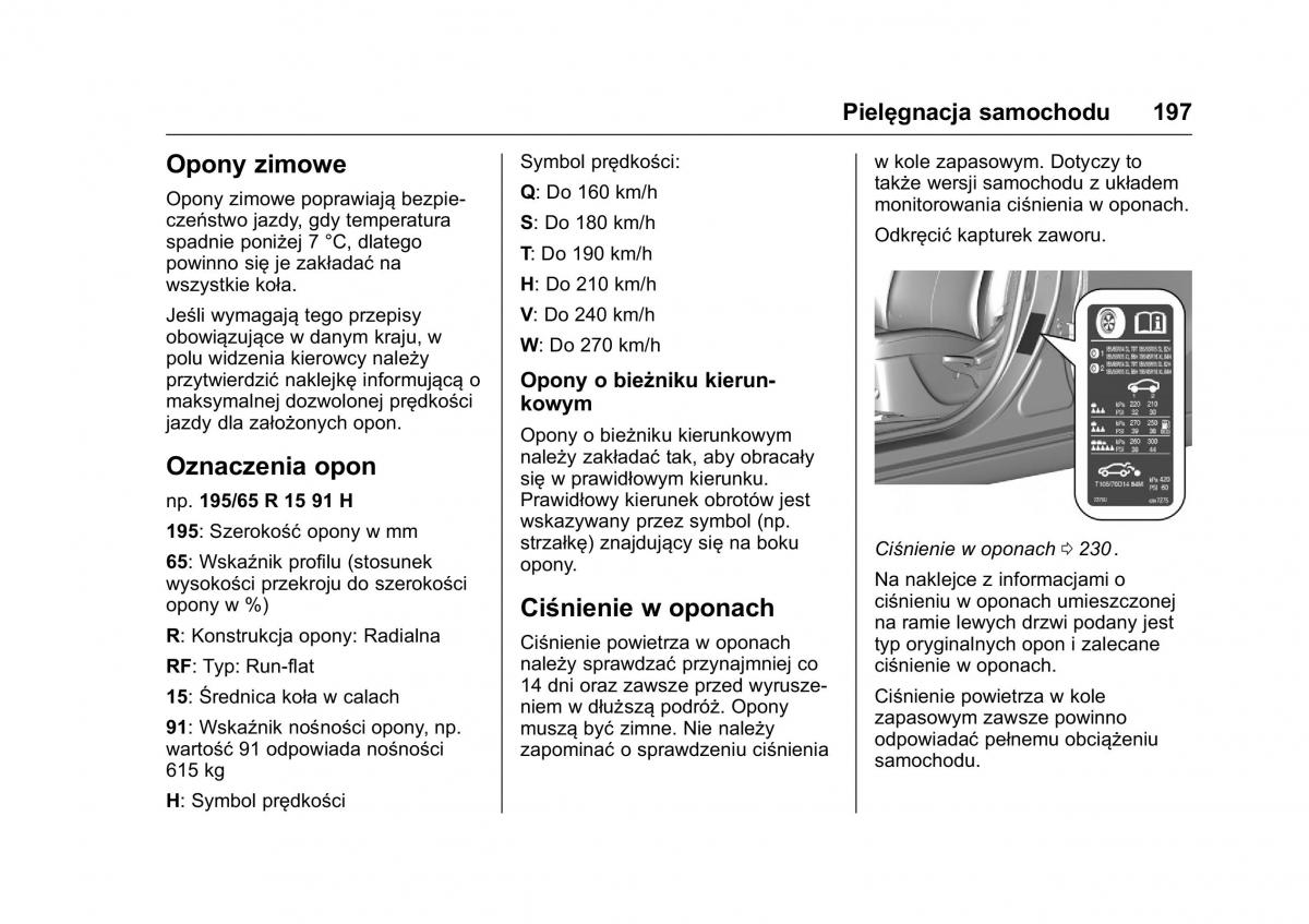 Opel Karl instrukcja obslugi / page 198