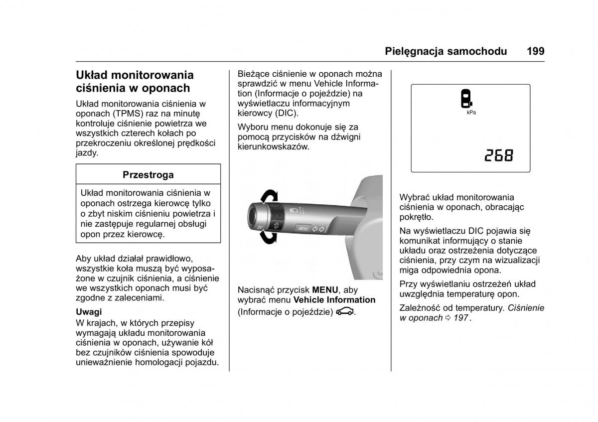 Opel Karl instrukcja obslugi / page 200