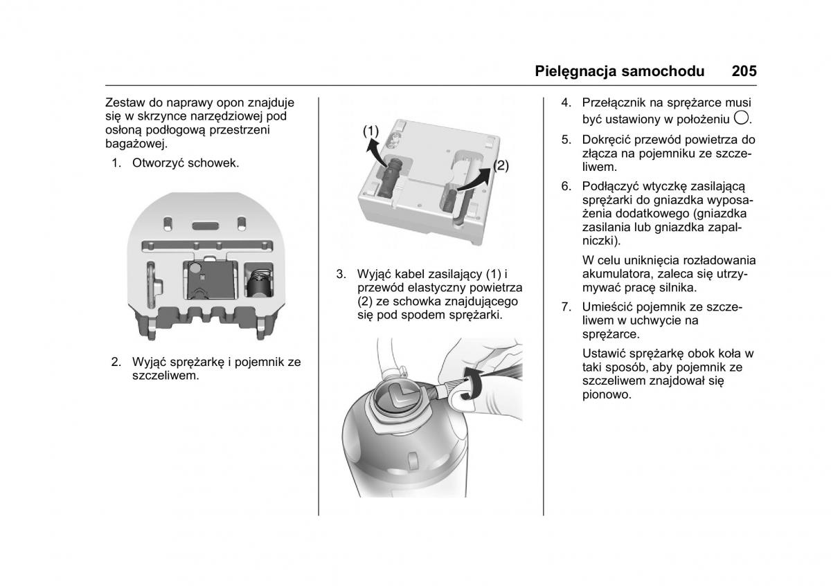 Opel Karl instrukcja obslugi / page 206