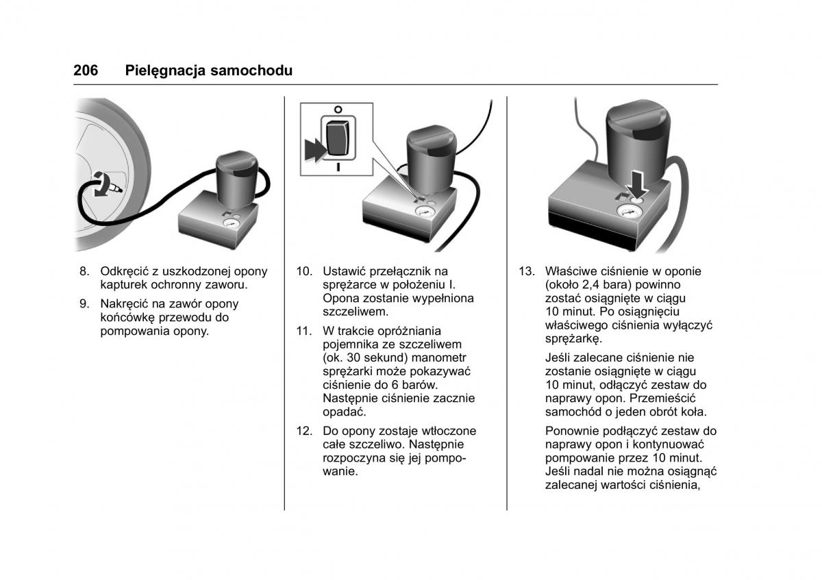 Opel Karl instrukcja obslugi / page 207