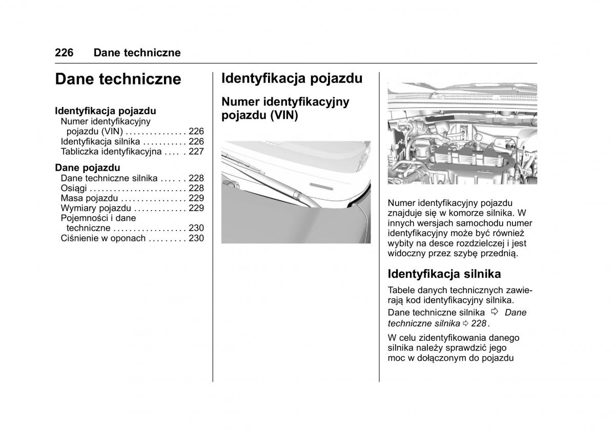 Opel Karl instrukcja obslugi / page 227