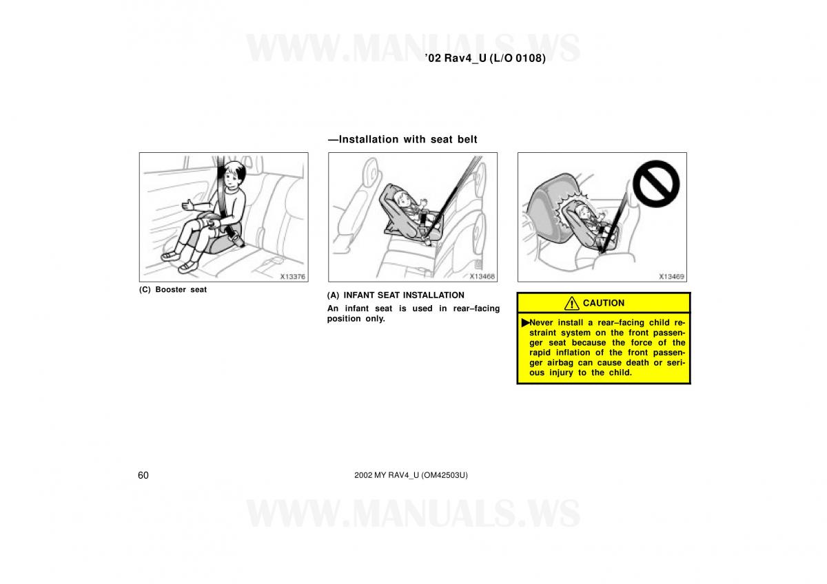 Toyota RAV4 II 2 owners manual / page 60