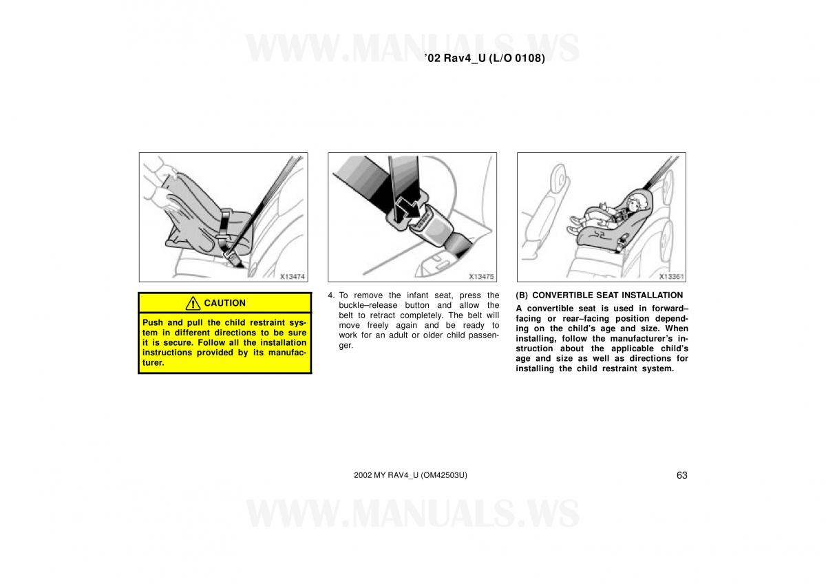 Toyota RAV4 II 2 owners manual / page 63