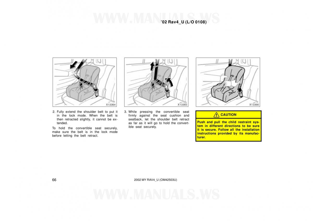 Toyota RAV4 II 2 owners manual / page 66