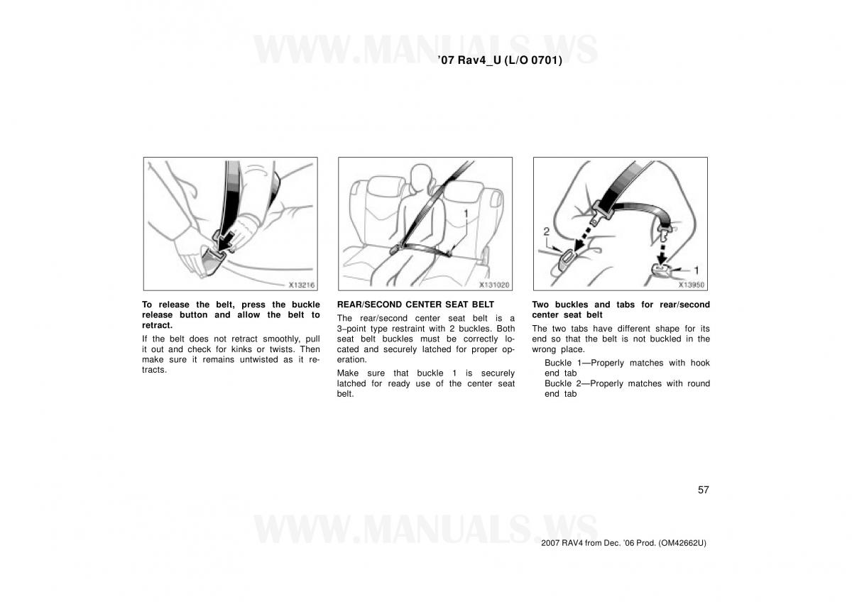 Toyota RAV4 III 3 owners manual / page 57