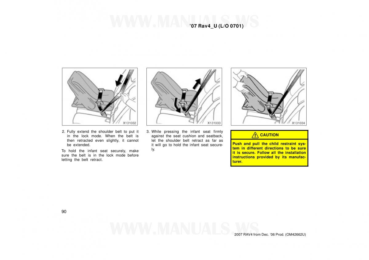 Toyota RAV4 III 3 owners manual / page 90