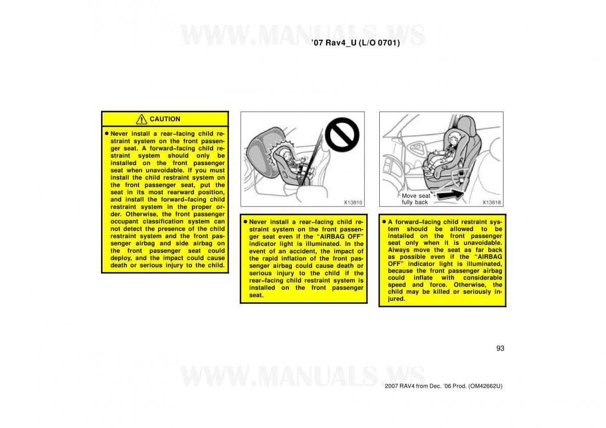 Toyota RAV4 III 3 owners manual / page 93