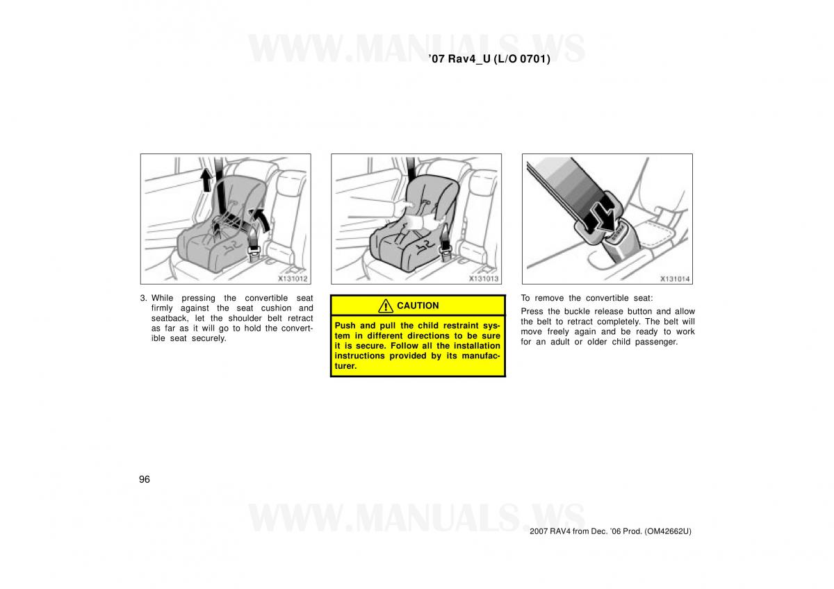 Toyota RAV4 III 3 owners manual / page 96