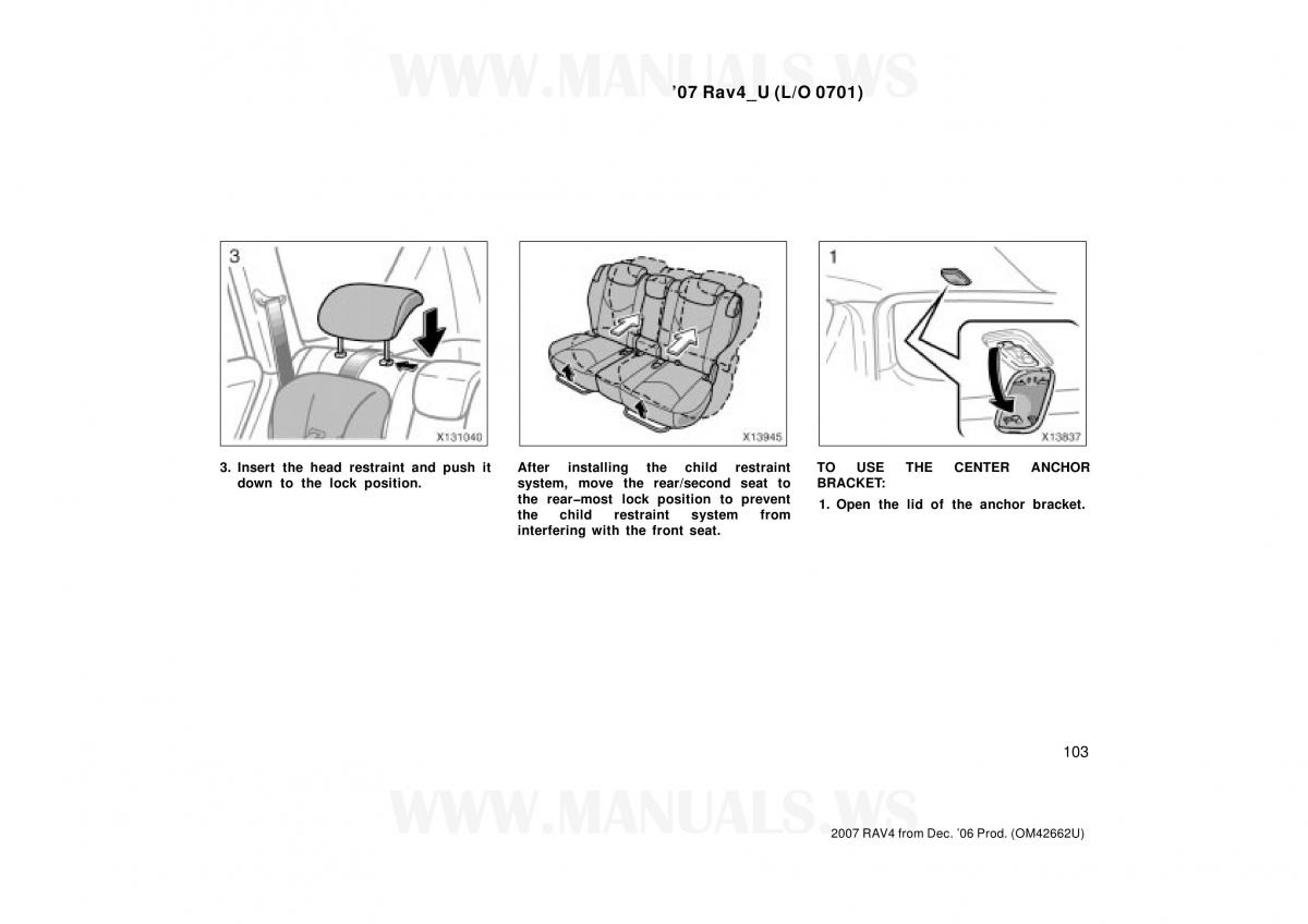 Toyota RAV4 III 3 owners manual / page 103