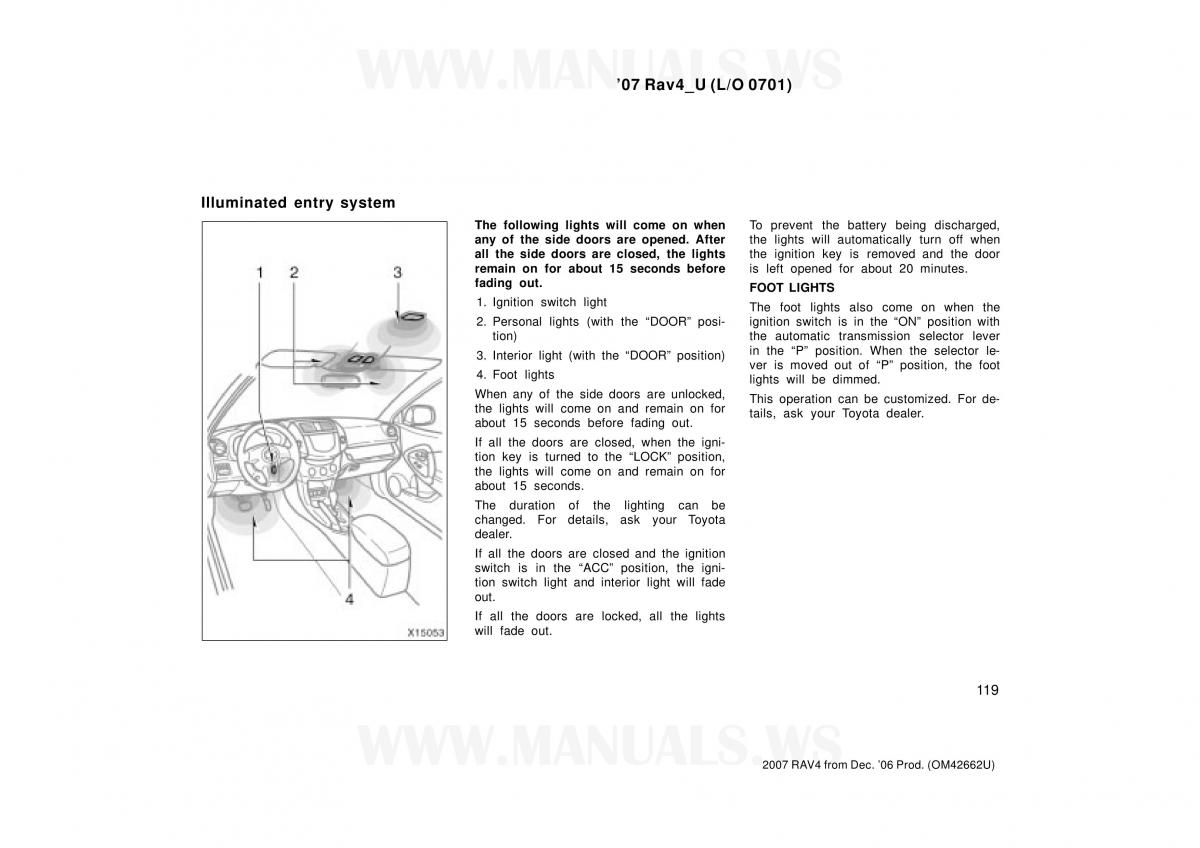 Toyota RAV4 III 3 owners manual / page 119