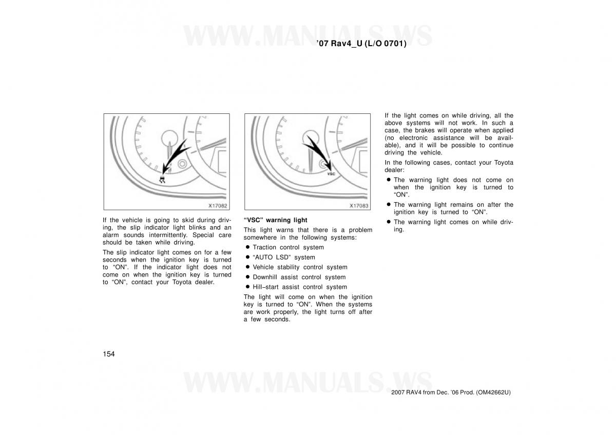 Toyota RAV4 III 3 owners manual / page 154