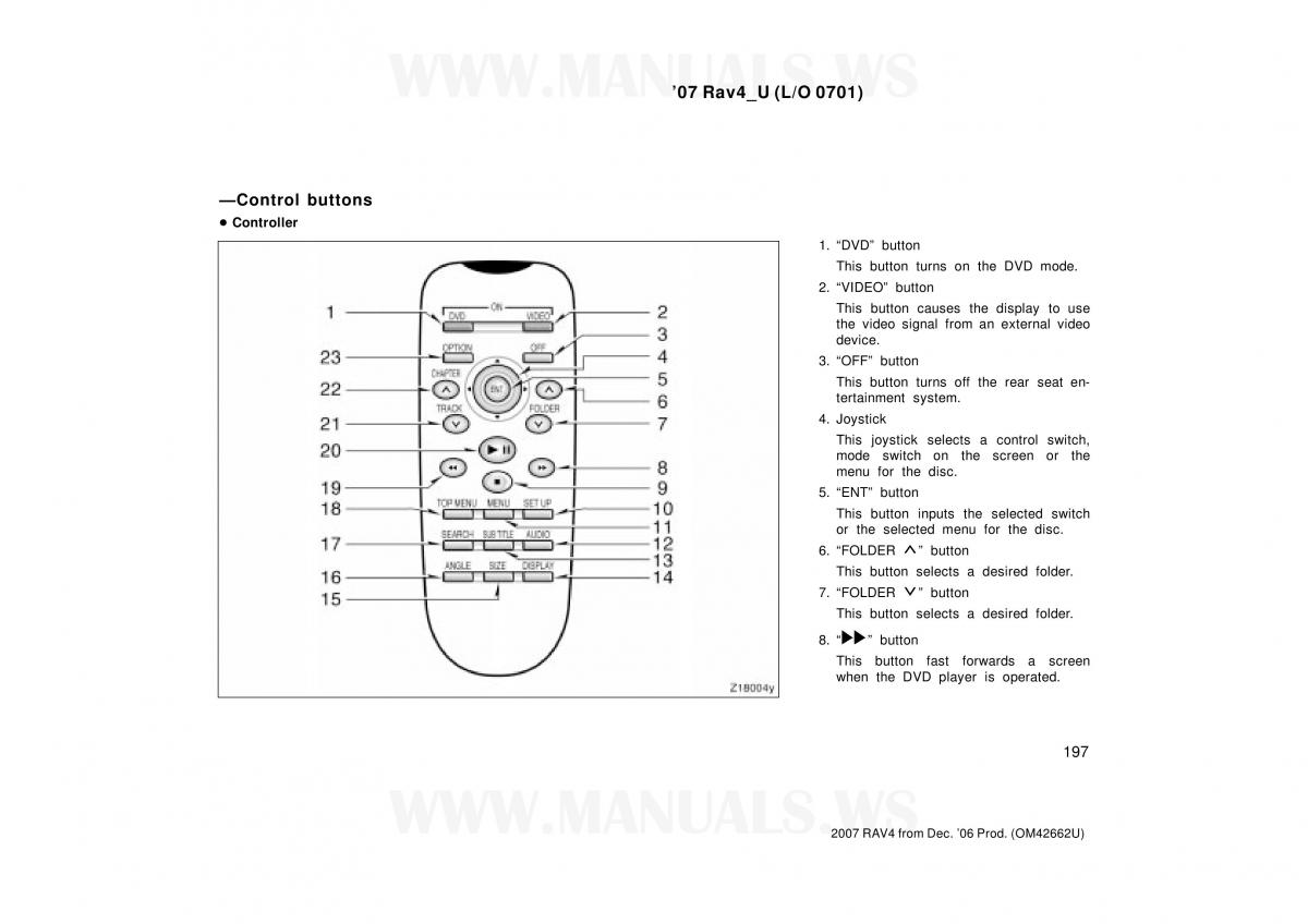 Toyota RAV4 III 3 owners manual / page 197