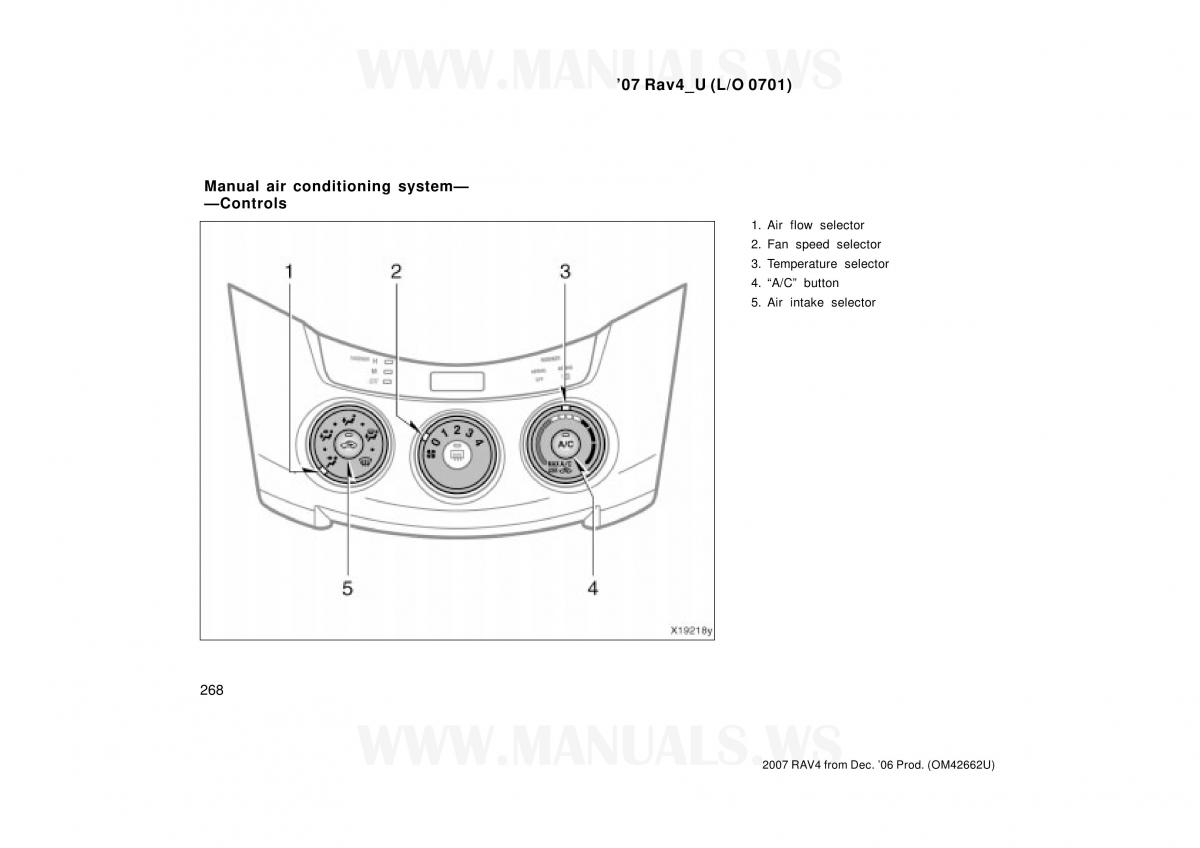 Toyota RAV4 III 3 owners manual / page 268