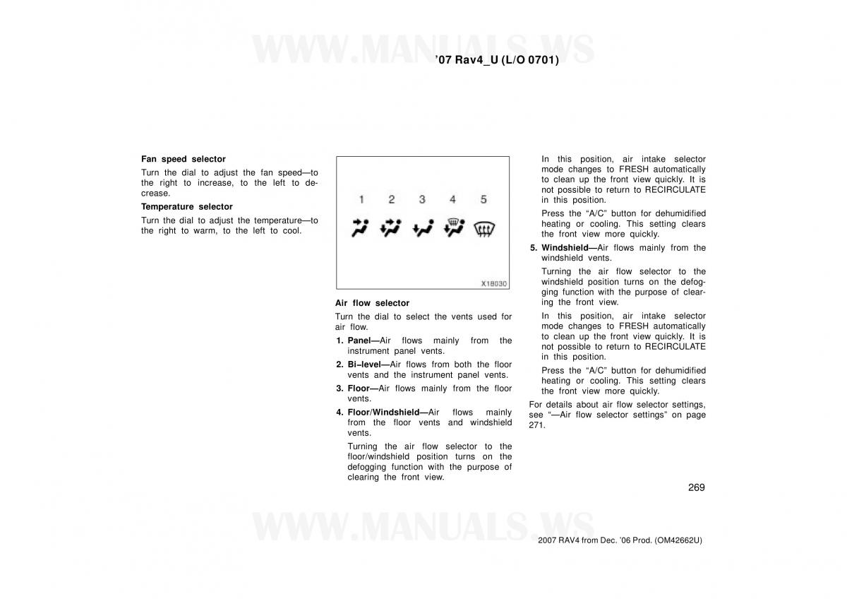 Toyota RAV4 III 3 owners manual / page 269