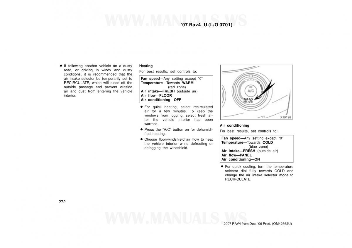 Toyota RAV4 III 3 owners manual / page 272