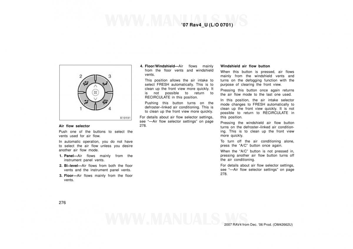 Toyota RAV4 III 3 owners manual / page 276