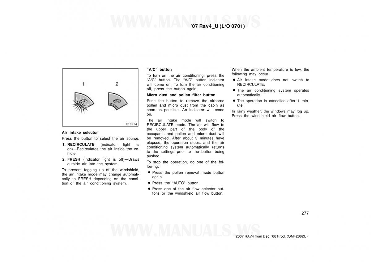 Toyota RAV4 III 3 owners manual / page 277