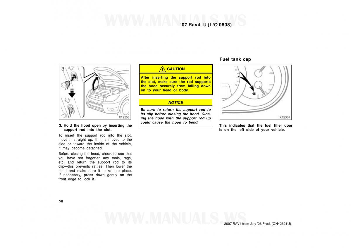 Toyota RAV4 III 3 owners manual / page 28