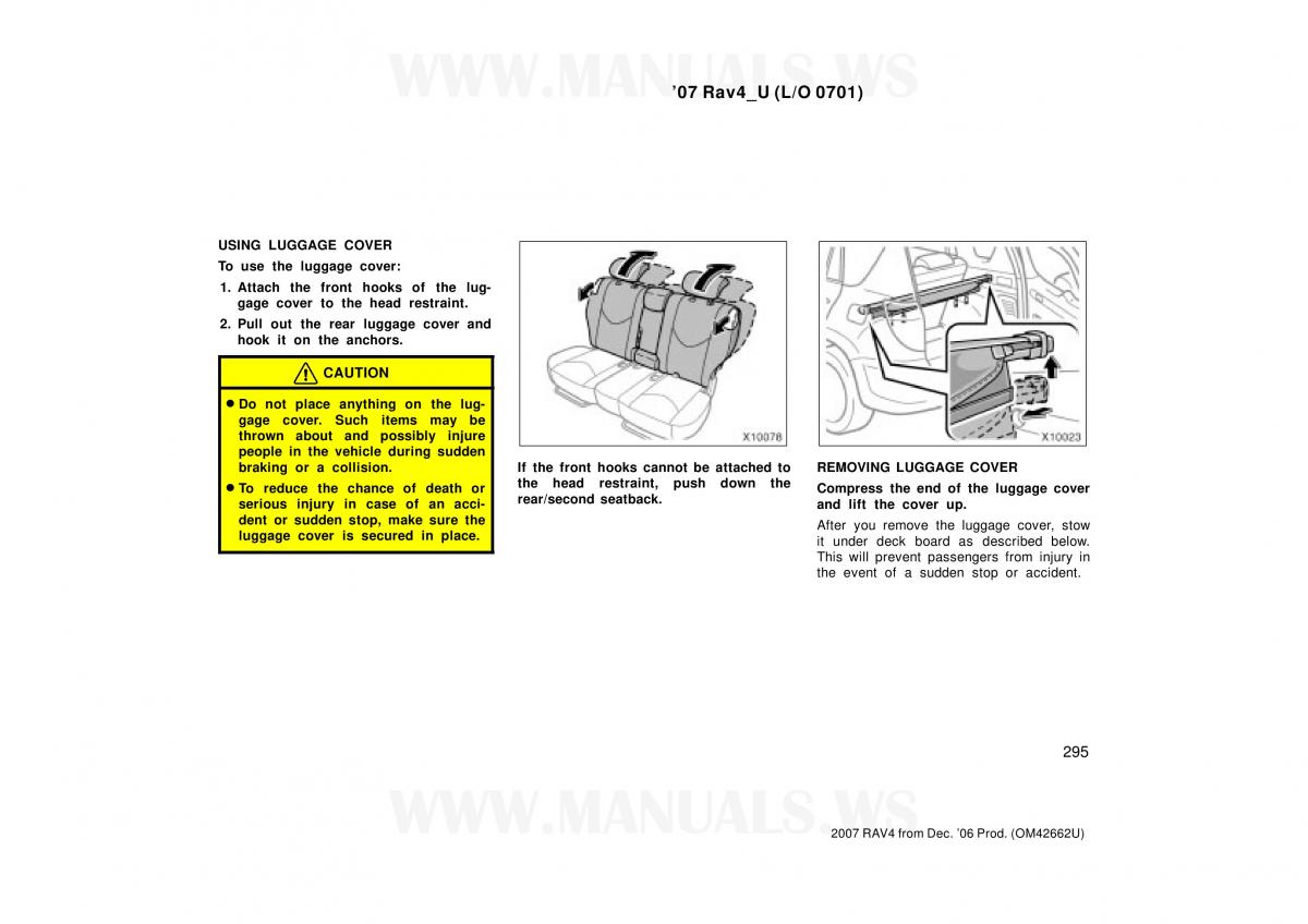 Toyota RAV4 III 3 owners manual / page 295