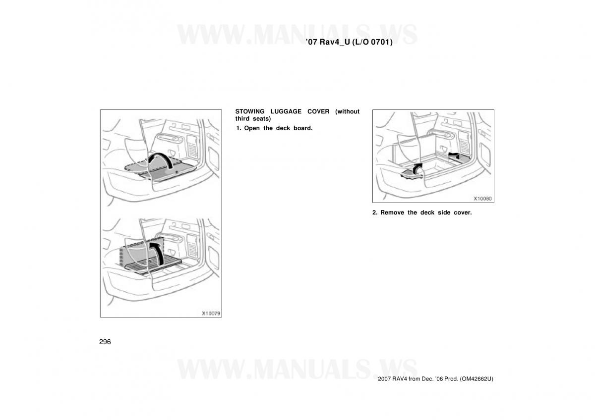 Toyota RAV4 III 3 owners manual / page 296