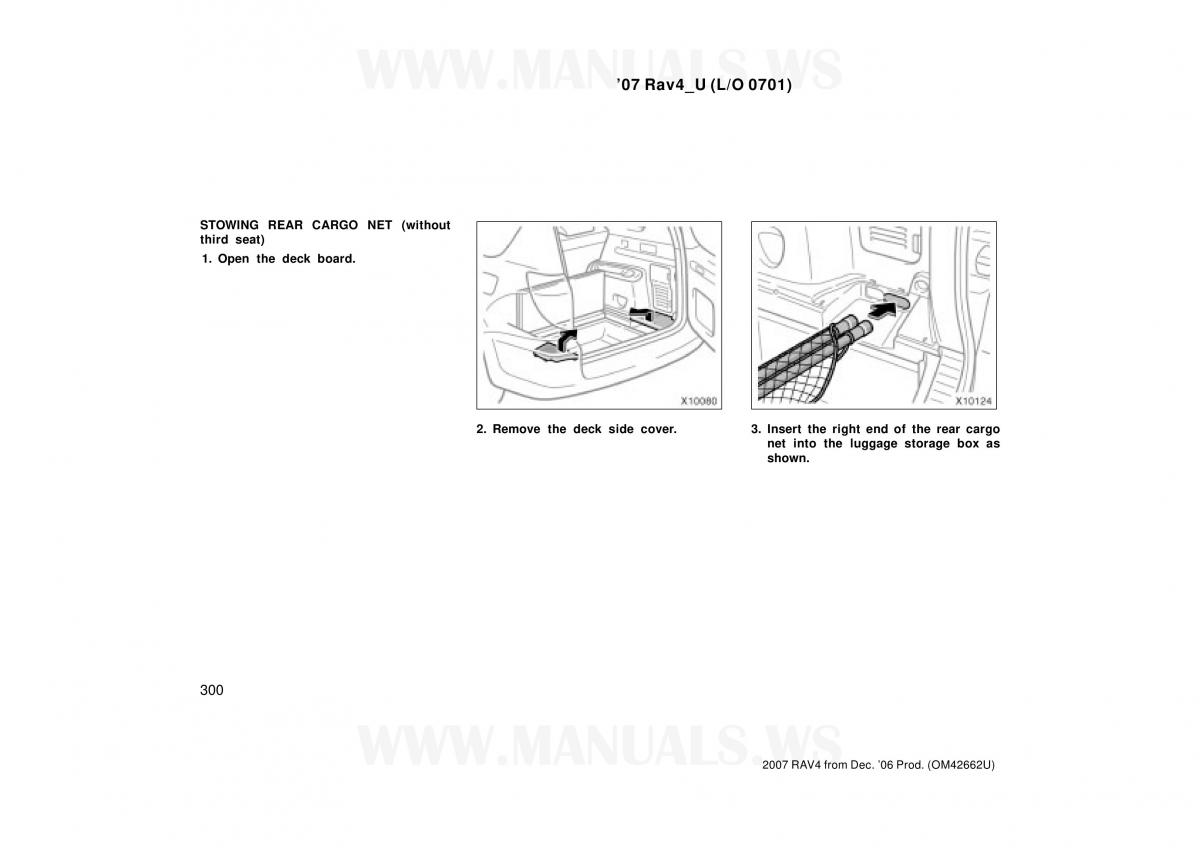 Toyota RAV4 III 3 owners manual / page 300