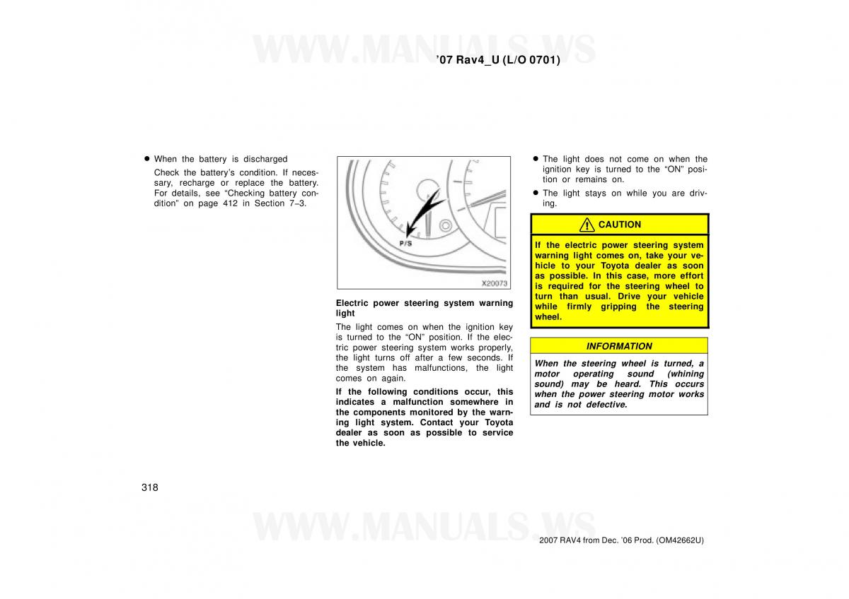 Toyota RAV4 III 3 owners manual / page 318