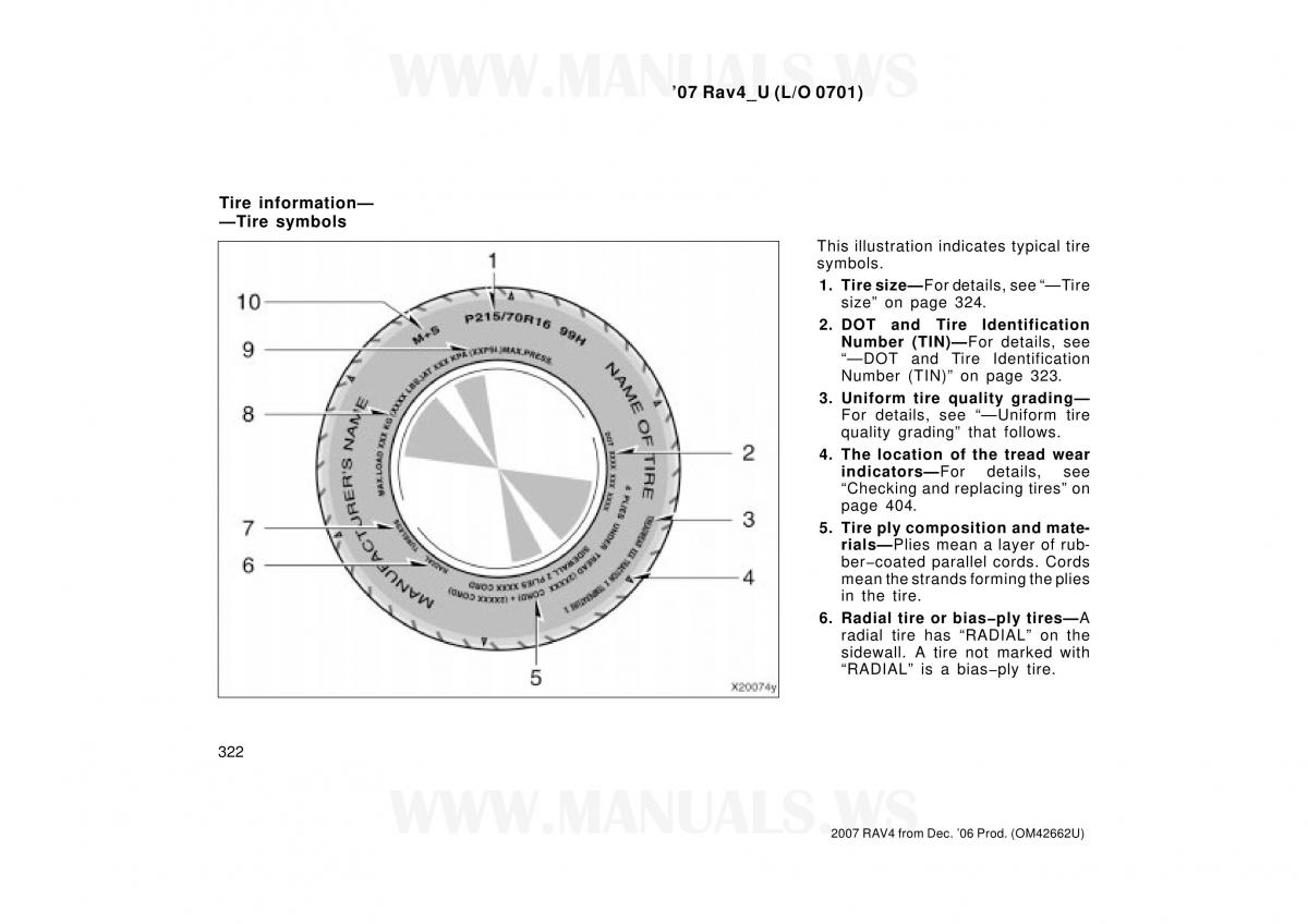 Toyota RAV4 III 3 owners manual / page 322