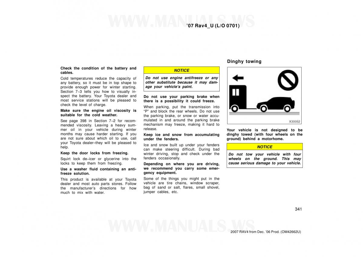 Toyota RAV4 III 3 owners manual / page 341