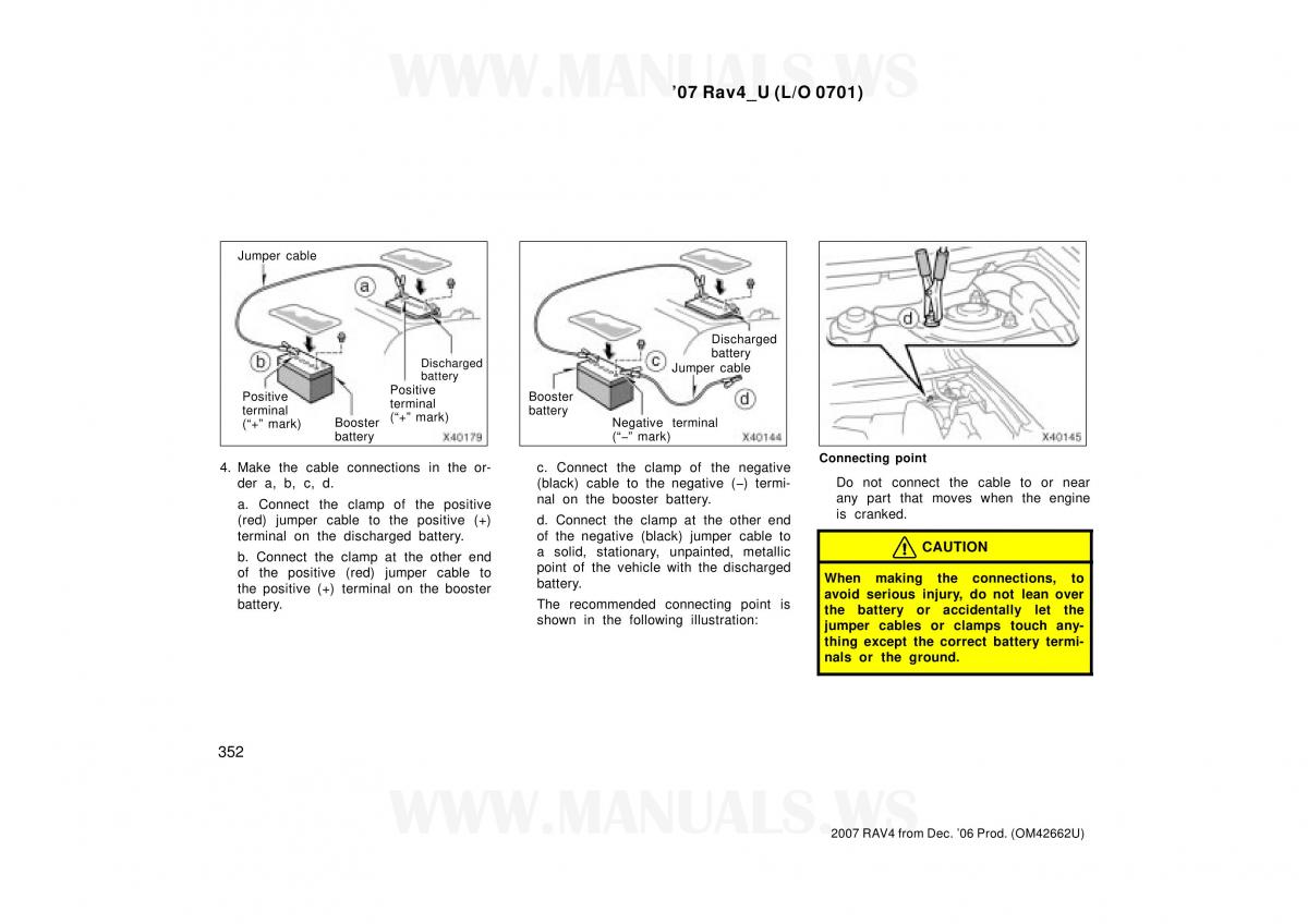 Toyota RAV4 III 3 owners manual / page 352