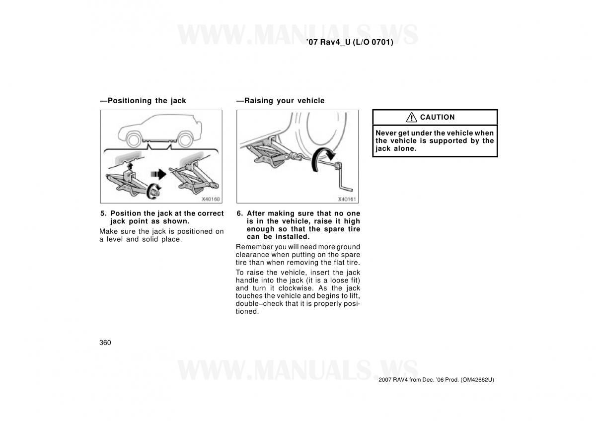 Toyota RAV4 III 3 owners manual / page 360