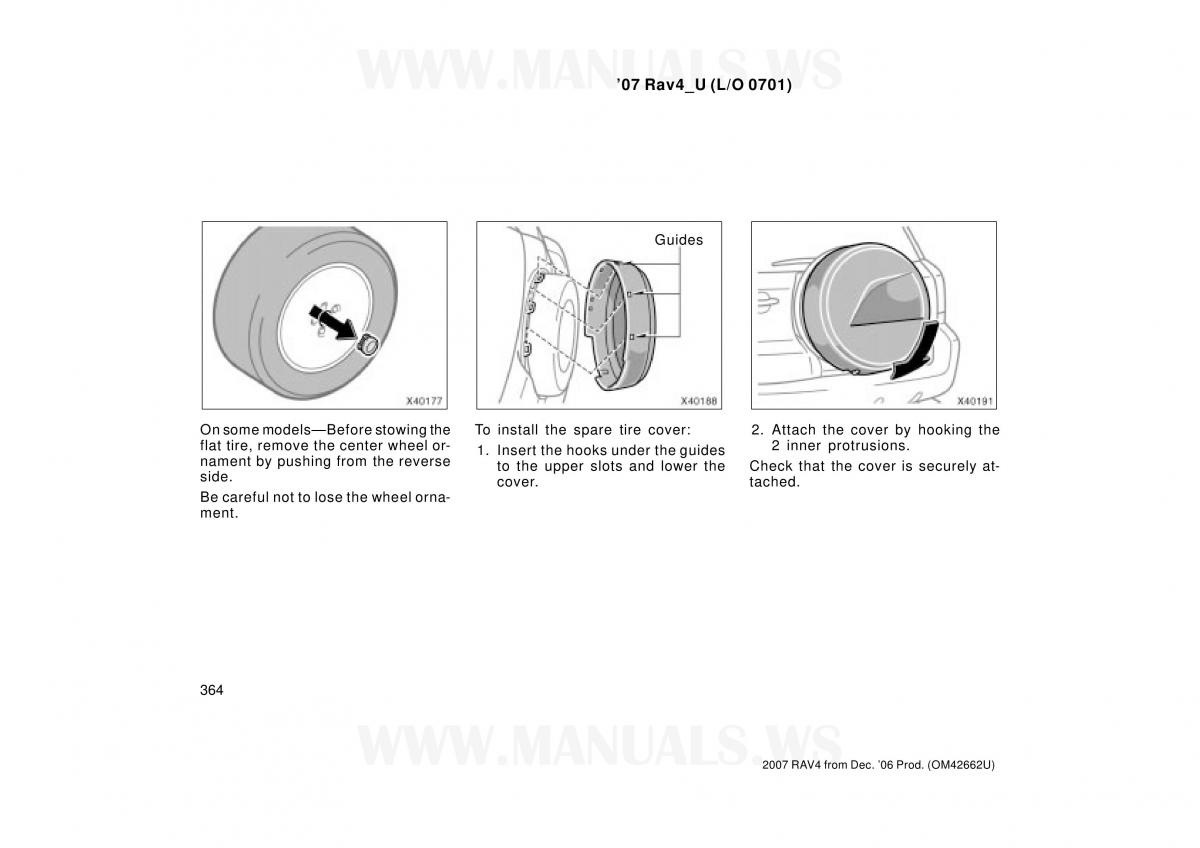 Toyota RAV4 III 3 owners manual / page 364