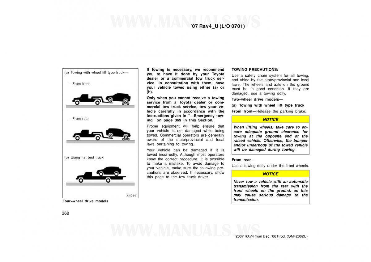 Toyota RAV4 III 3 owners manual / page 368