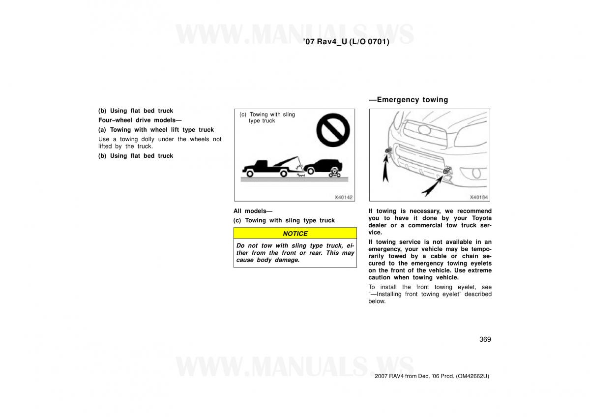 Toyota RAV4 III 3 owners manual / page 369