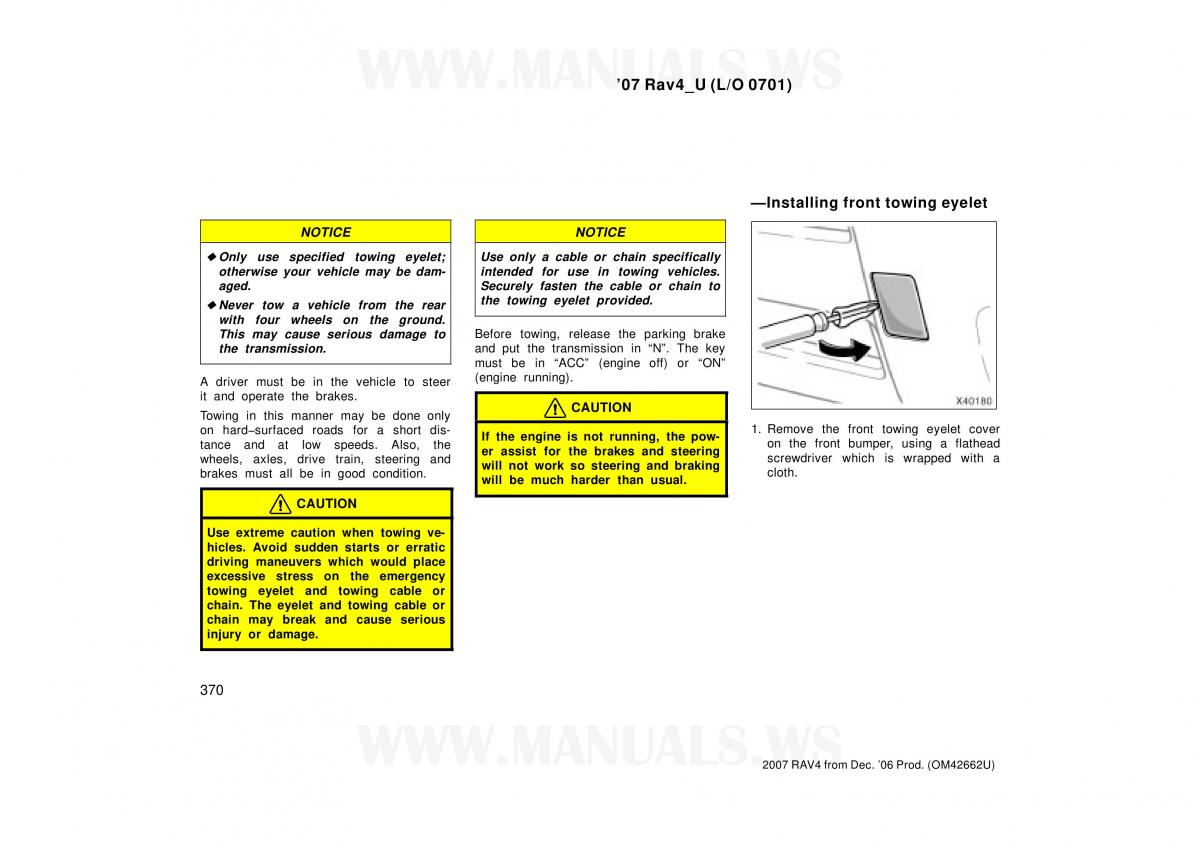 Toyota RAV4 III 3 owners manual / page 370