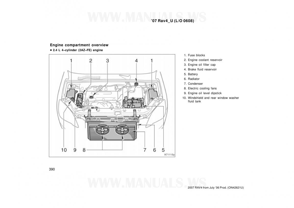 Toyota RAV4 III 3 owners manual / page 390