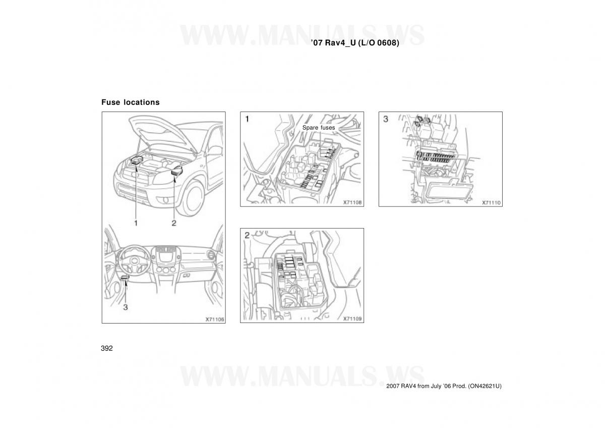 Toyota RAV4 III 3 owners manual / page 392