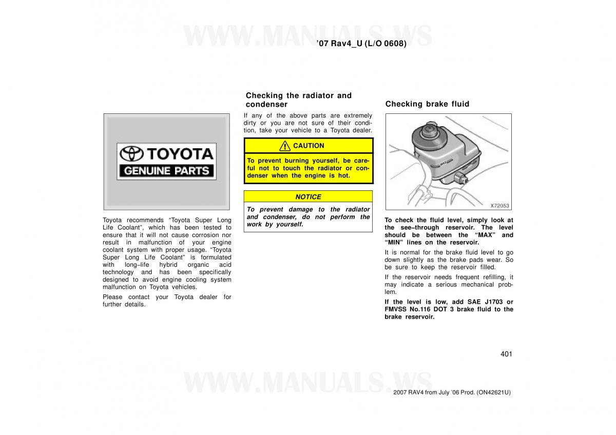 Toyota RAV4 III 3 owners manual / page 401