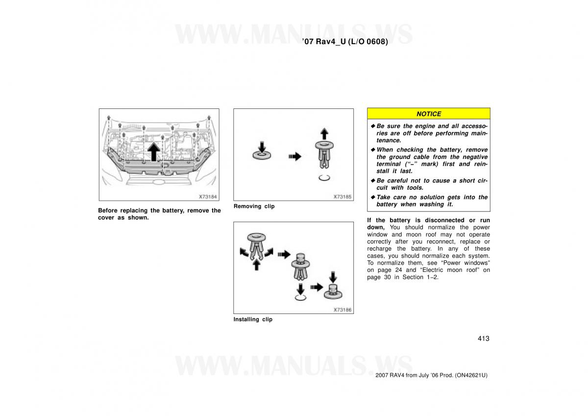 Toyota RAV4 III 3 owners manual / page 427