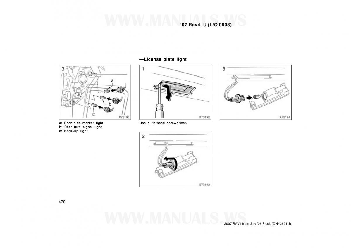 Toyota RAV4 III 3 owners manual / page 434