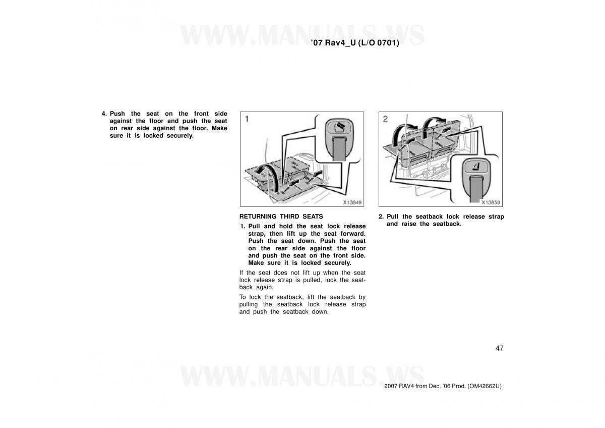 Toyota RAV4 III 3 owners manual / page 47