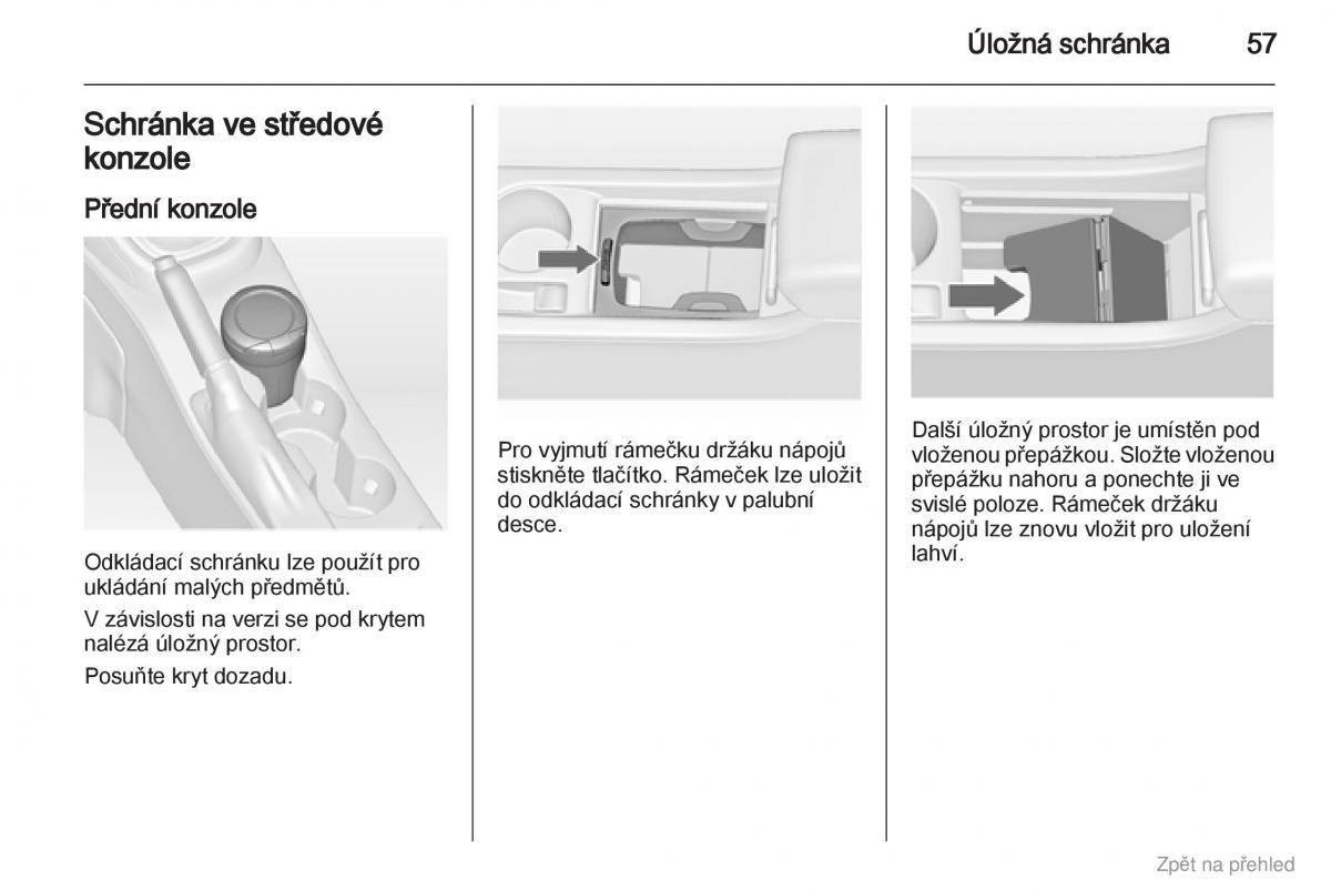 Opel Astra J IV 4 navod k obsludze / page 58