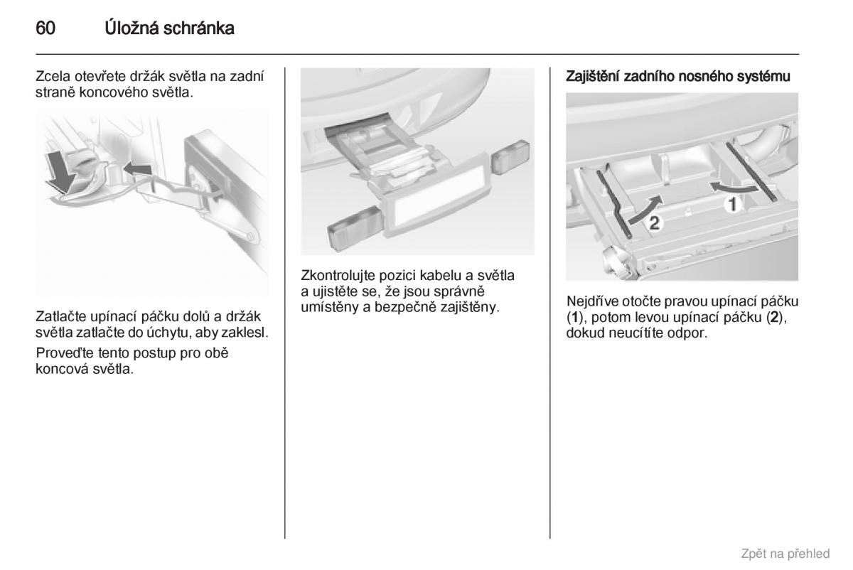 Opel Astra J IV 4 navod k obsludze / page 61