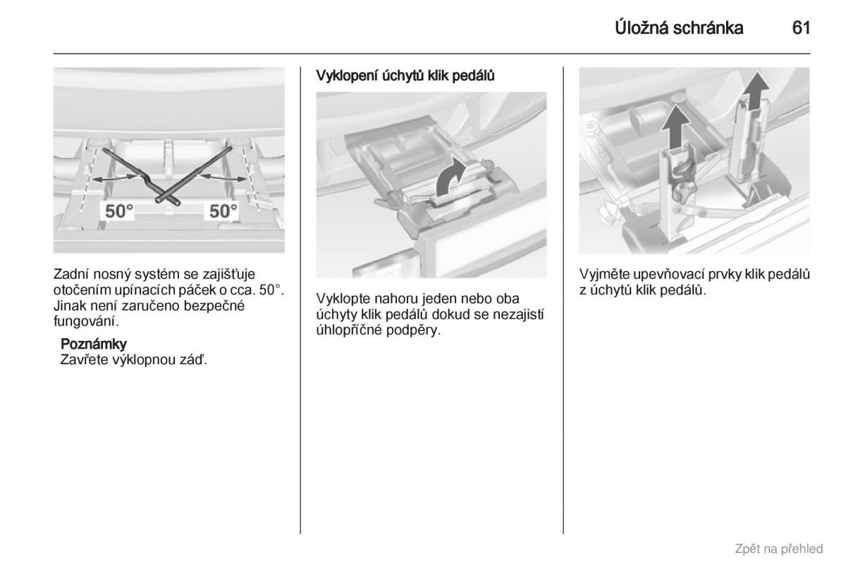 Opel Astra J IV 4 navod k obsludze / page 62