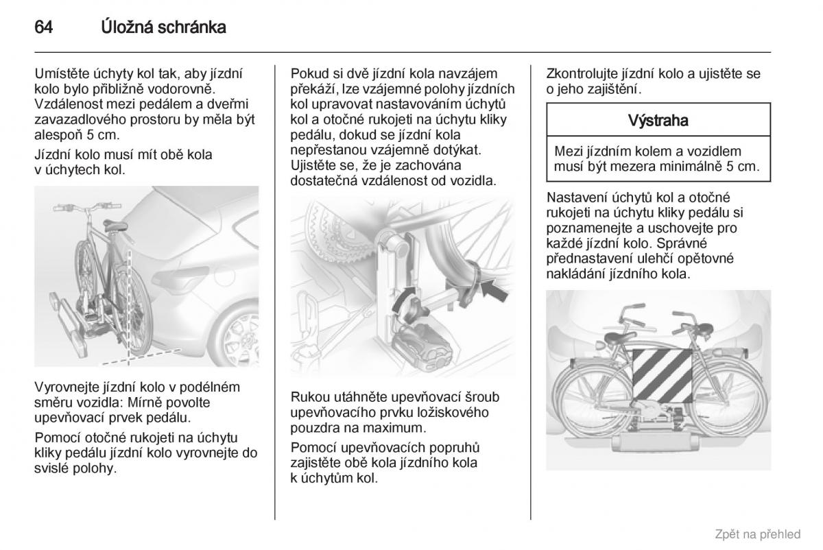 Opel Astra J IV 4 navod k obsludze / page 65