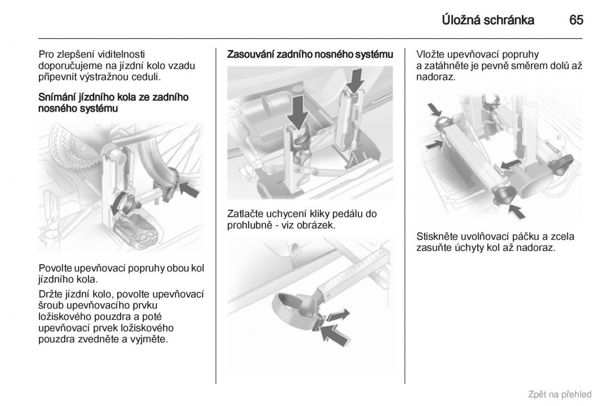 Opel Astra J IV 4 navod k obsludze / page 66