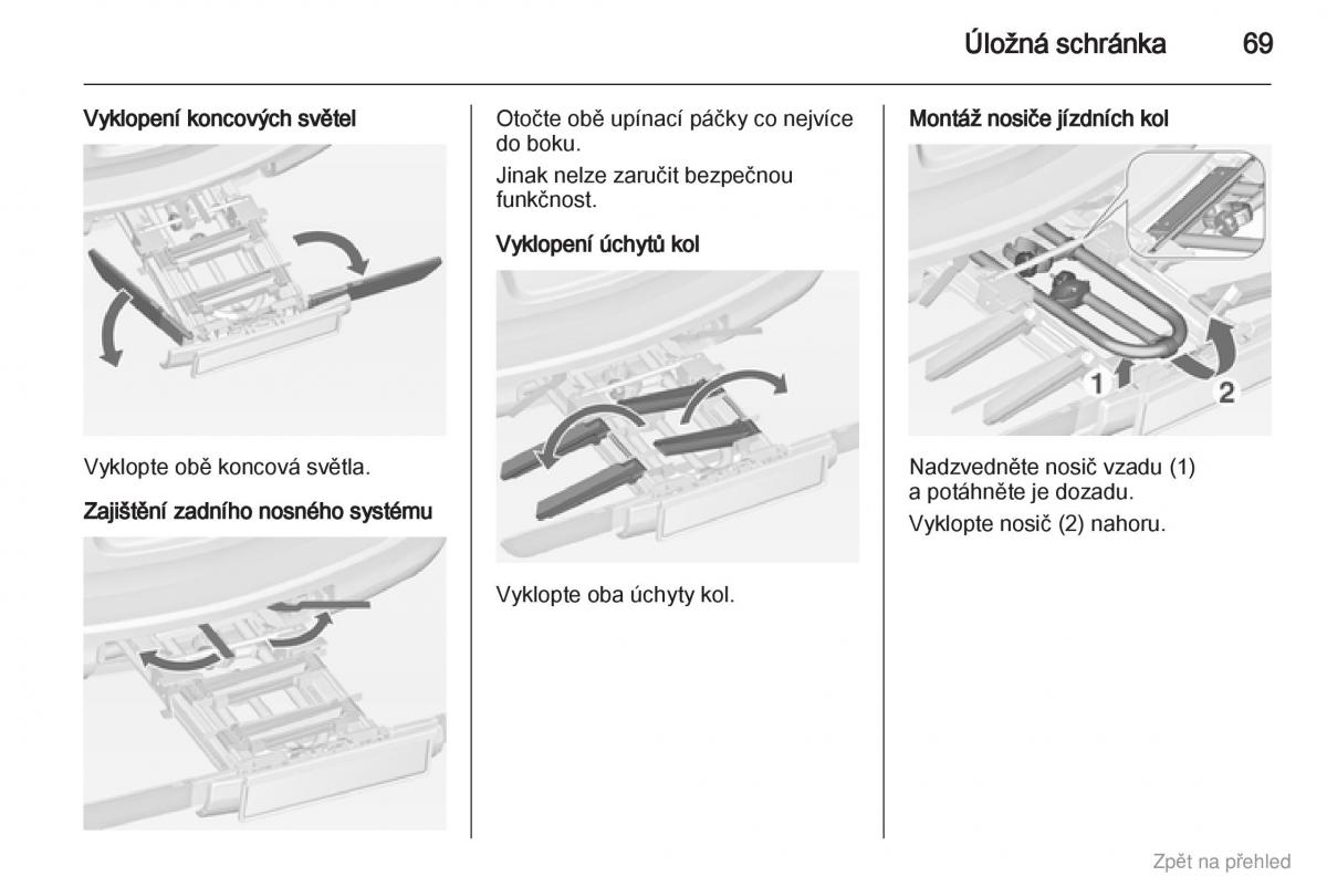 Opel Astra J IV 4 navod k obsludze / page 70