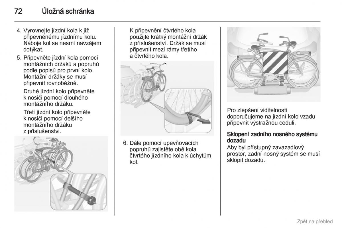 Opel Astra J IV 4 navod k obsludze / page 73