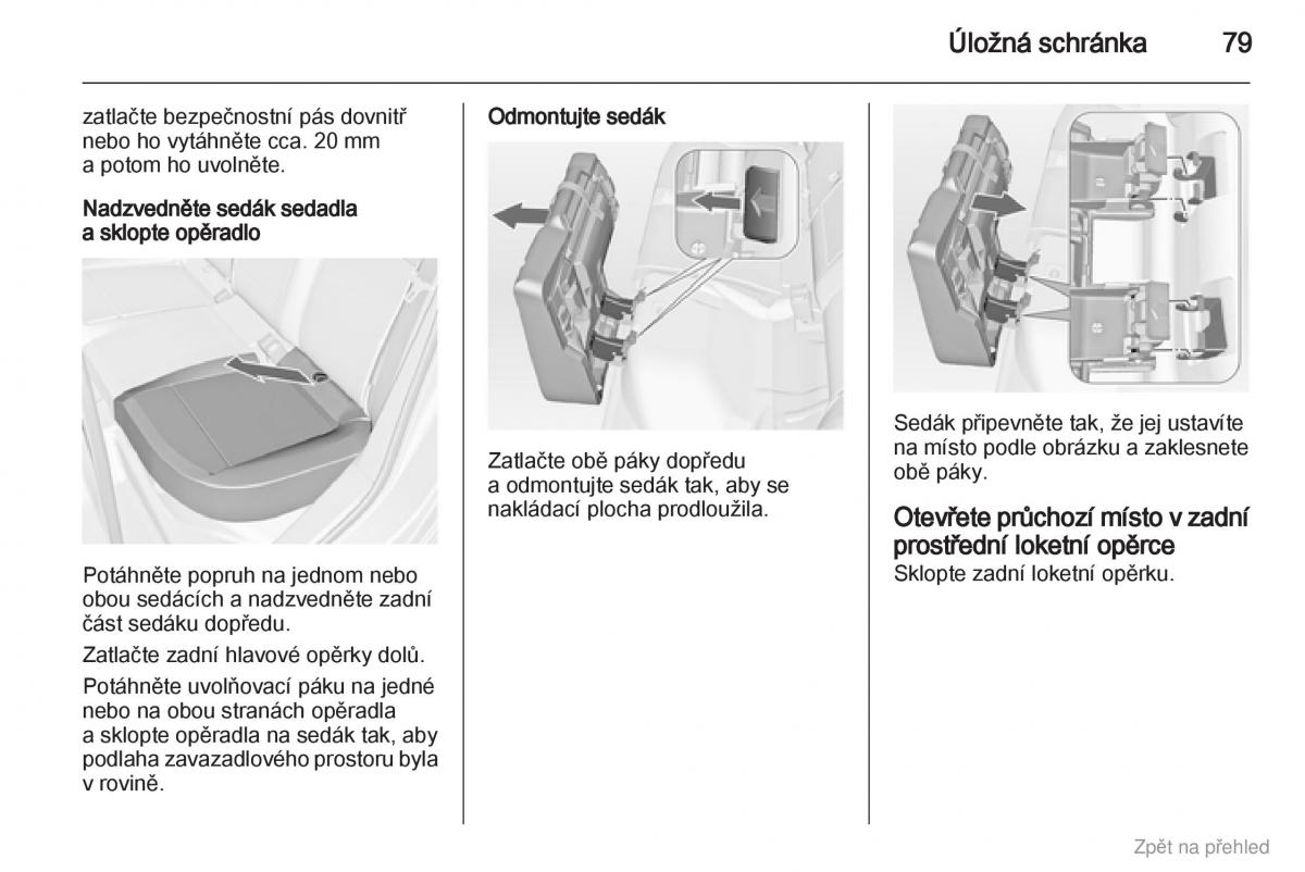 Opel Astra J IV 4 navod k obsludze / page 80