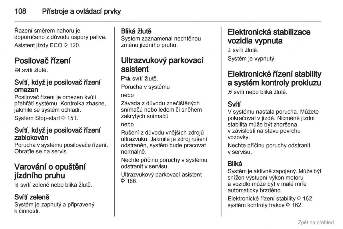 Opel Astra J IV 4 navod k obsludze / page 109